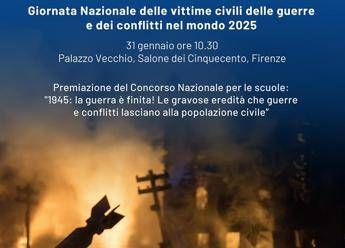 Anvcg, a Firenze venerdì l’evento celebrativo in Palazzo Vecchio